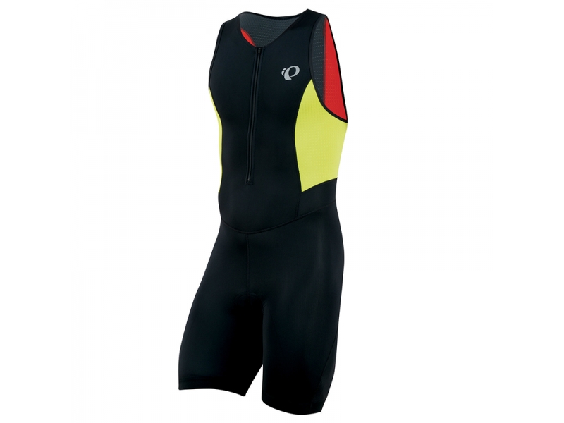 TRAJE TRIATHLON SELECT HOMBRE NEGRO/AMARILLO