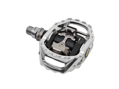 PEDALES SHIMANO M-545 SPD PLATA