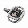 PEDALES SHIMANO M-545 SPD PLATA