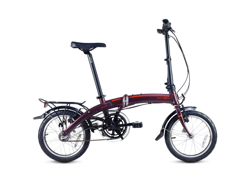 BICI DAHON CURVE I3 16 GRANATE
