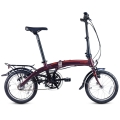 BICI DAHON CURVE I3 16 GRANATE
