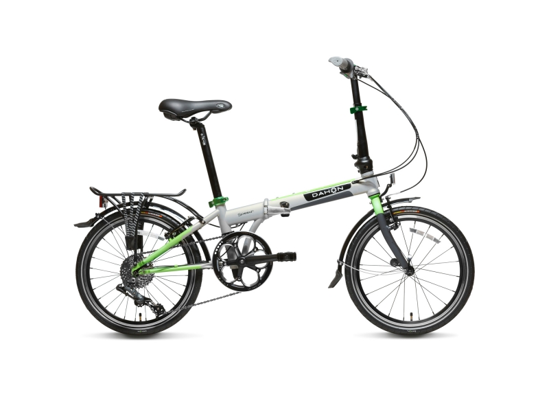 BICI DAHON SPEED D8 GRIS/VERDE/NEGRO SRAM X.7
