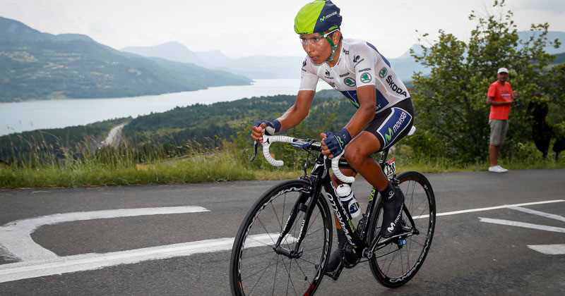 La historia de la primera bicicleta de Nairo Quintana