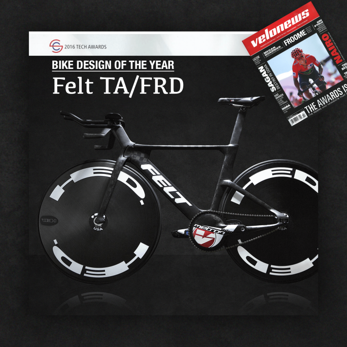 Felt es premiada -Bike Design del Año - por la revista VeloNews